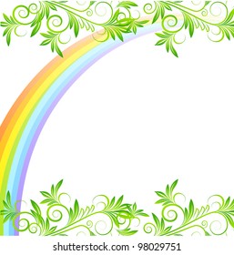 Floral frame