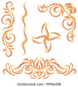 Floral frame