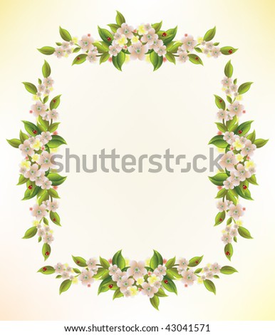 Similar – Hops frame on white background