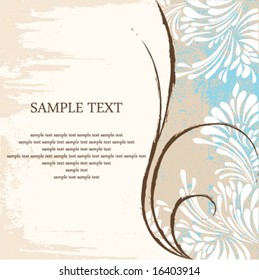floral frame background