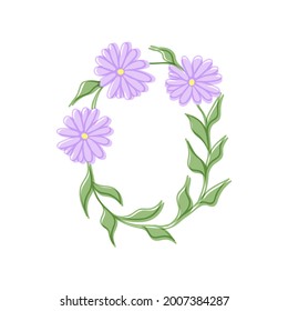 floral frame, background for cards and congratulations, flowers in bright colors