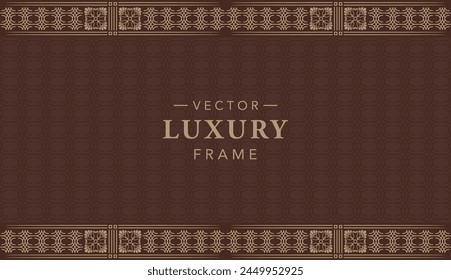 marco floral borde Vector vintage adorno invitación tarjeta de felicitación Plantilla