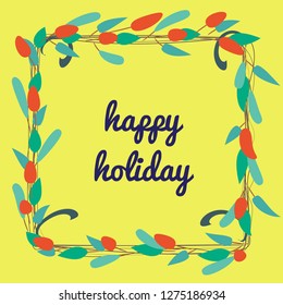 floral frame cards