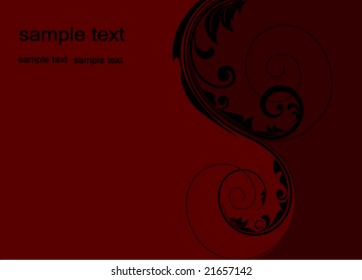 floral frame design