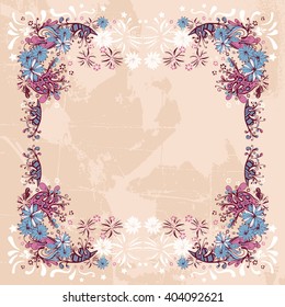 Floral Frame Design