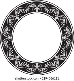 marco floral con vector de diseño artesanal de césped