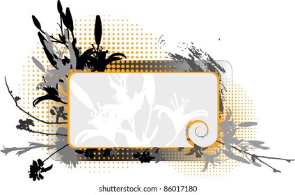Floral frame III