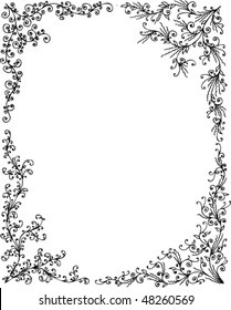 Floral frame set
