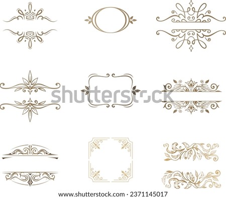 Floral Frame Vector Art Pack