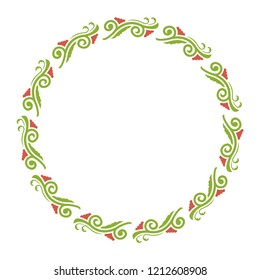 floral frame vector background card flower illustration