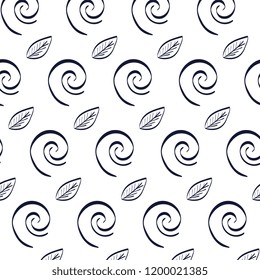 floral frame victorian style pattern