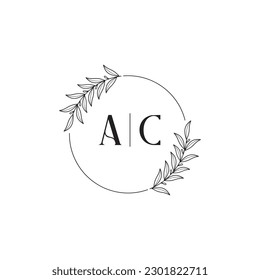 Floral Frame Wedding Vector Design