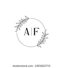 Floral Frame Wedding Vector Design