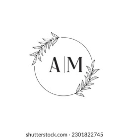 Floral Frame Wedding Vector Design