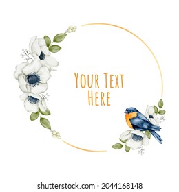 Floral Frame wreaths. Set of frame watercolor flowers. Watercolor colorful bouquet alstroemeria flower. Floral botanical flower. for graphic designer decorate, product design and card