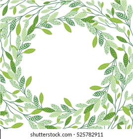 Floral Frame-Beautiful vintage wreath