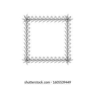  Floral Frames, Floral elements for design of catalogs and brochures  with place for text.