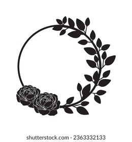 marcos florales para invitaciones de boda y fondos de imagen