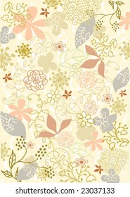 Floral fresh background 3