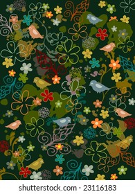 Floral fresh background 4