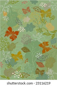 Floral fresh background 7