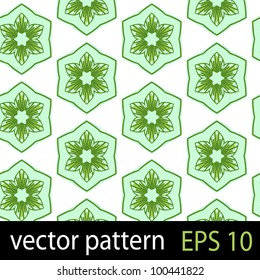 Floral fruit pattern. Seamless abstract colorful vector background