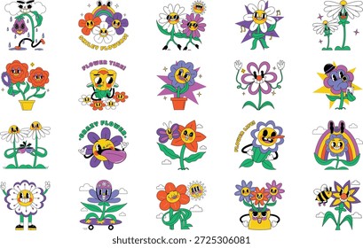 Ilustración vectorial De Ilustraciones De Elementos Florales Y De Jardín. Plantilla de diseño de símbolos de ilustración para elemento de interfaz de usuario móvil de Web.