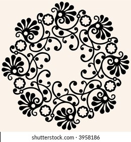 floral garland