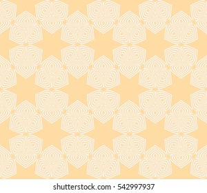 floral geometric decorative texture. decorative print. Vector illustration. for Valentine's day, Wedding, greeting invitations.