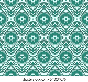 floral geometric decorative texture. decorative print. Vector illustration. for Valentine's day, Wedding, greeting invitations.