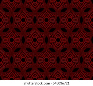 floral geometric decorative texture. decorative print. Vector illustration. for Valentine's day, Wedding, greeting invitations