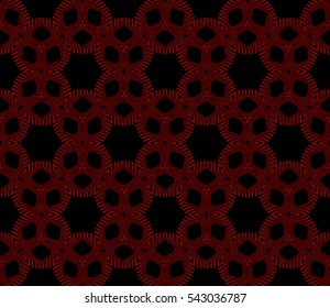 floral geometric decorative texture. decorative print. Vector illustration. for Valentine's day, Wedding, greeting invitations