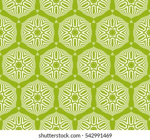 floral geometric decorative texture. seamless vector illustration. for Valentine's day, Wedding, greeting invitations. modern ornament