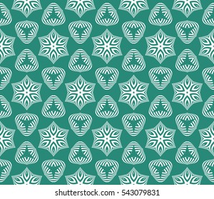 floral geometric lace texture. seamless vector illustration. for Valentine's day, Wedding, greeting invitations. Ethnic ornament