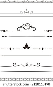 floral and geometric ornamental patterns