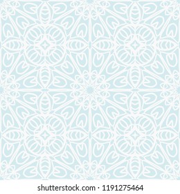 Floral Geometric Pattern with hand-drawing ornament. Vector super illustration. For fabric, textile, bandana, scarg, colored print.
