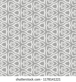 Floral Geometric pattern. Seamless texture color background. Element for design. Vector illustration.