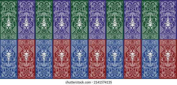 floral geometric patterns ornamental patterns