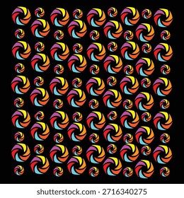 Floral Geometric Seamless Pattern, Nice pattern