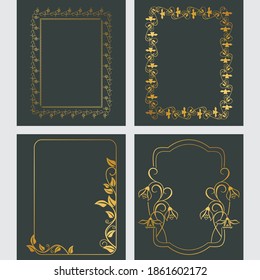 BlumenorGolden Frame Vector Set,klassisch, Ornament, traditionell, orientalisch, Boutique, Element, Motif, Vignette, Kurve, arabesque, Marokkaner, Oval, Toman, Textur, Illustration, Abstrakt, Farbverlauf, Farbverlauf-Farbverlauf-Farbverlauf