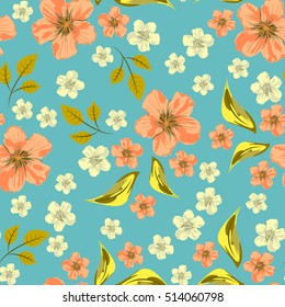 Floral Graphic Design. Flower artwork for print to t-shirt, label floral shop, cosmetics branding, Wedding Invitation or Congratulation, art banner and etc. Vector illustration