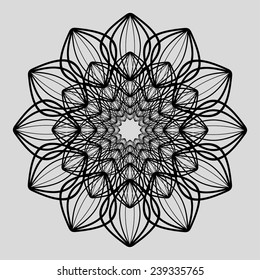 floral graphic design vector art