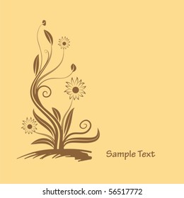 floral graphic design , vector illustration
