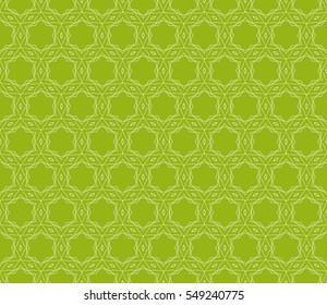 floral green geometric seamless pattern. flower and leaves. vector illustration. for Valentine's day, Wedding, greeting invitations.