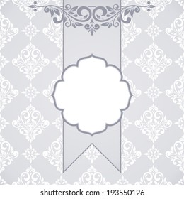 Floral greeting card.