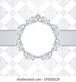 Floral greeting card.
