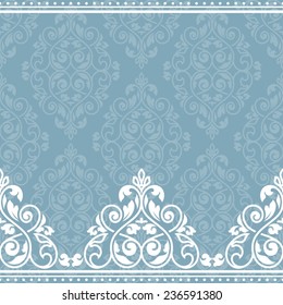 Floral greeting card.