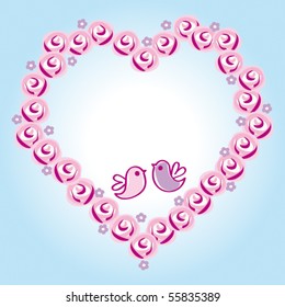 floral greeting card