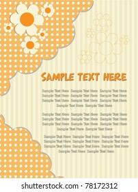 floral greeting template