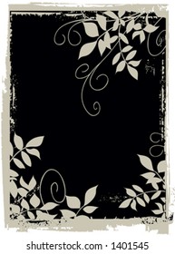 Fondo de grano floral